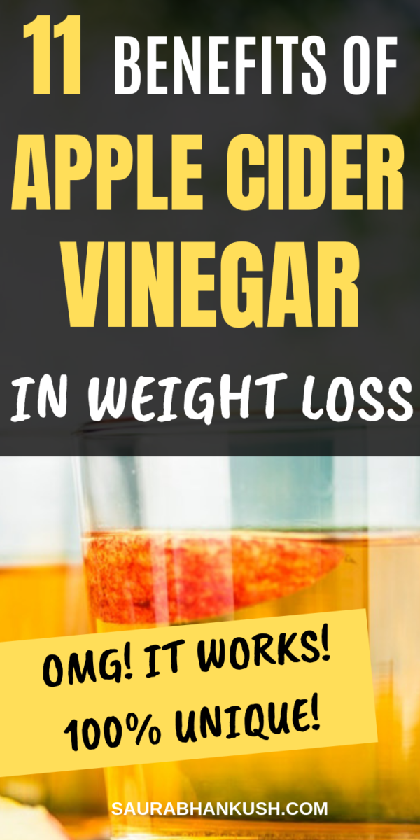 benefits of apple cider vinegar for weight loss