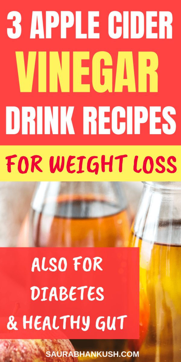 apple cider vinegar detox drink recipes for weight loss