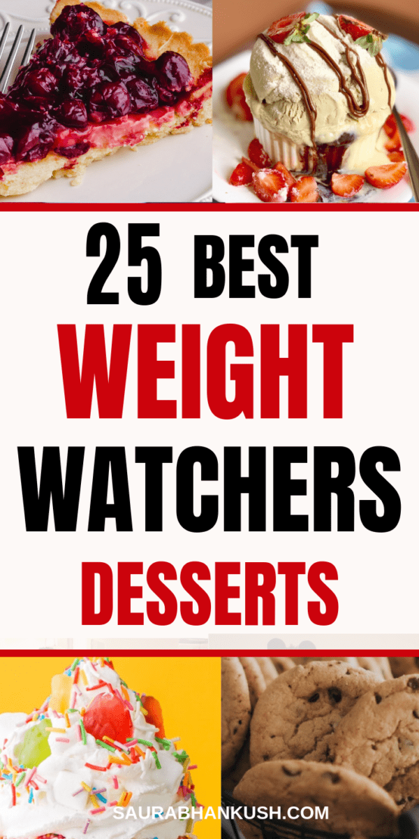 weight watchers dessert recipes