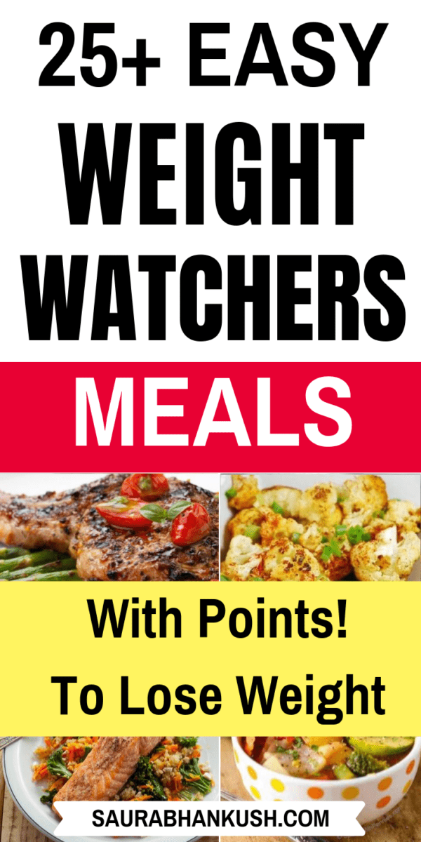 Weight Watchers Meals with Points